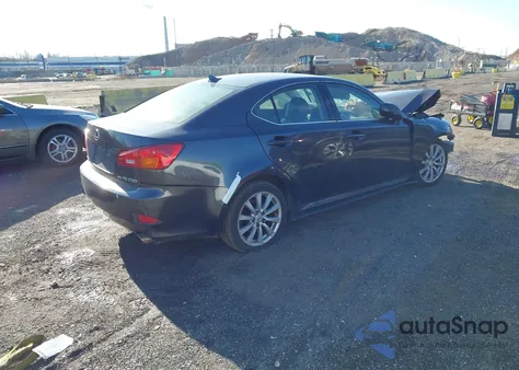 2006 Lexus Is 250 из США, поврежденный, VIN JTHCK262765004682